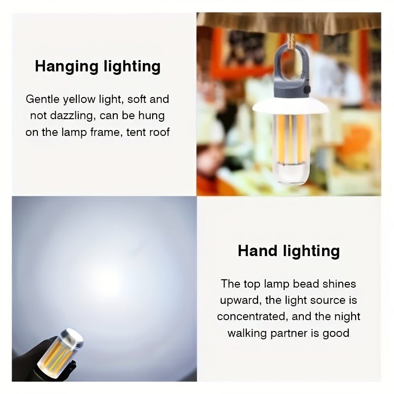 Camping Light Rechargeable LED Portable Light Super Bright Camping Light