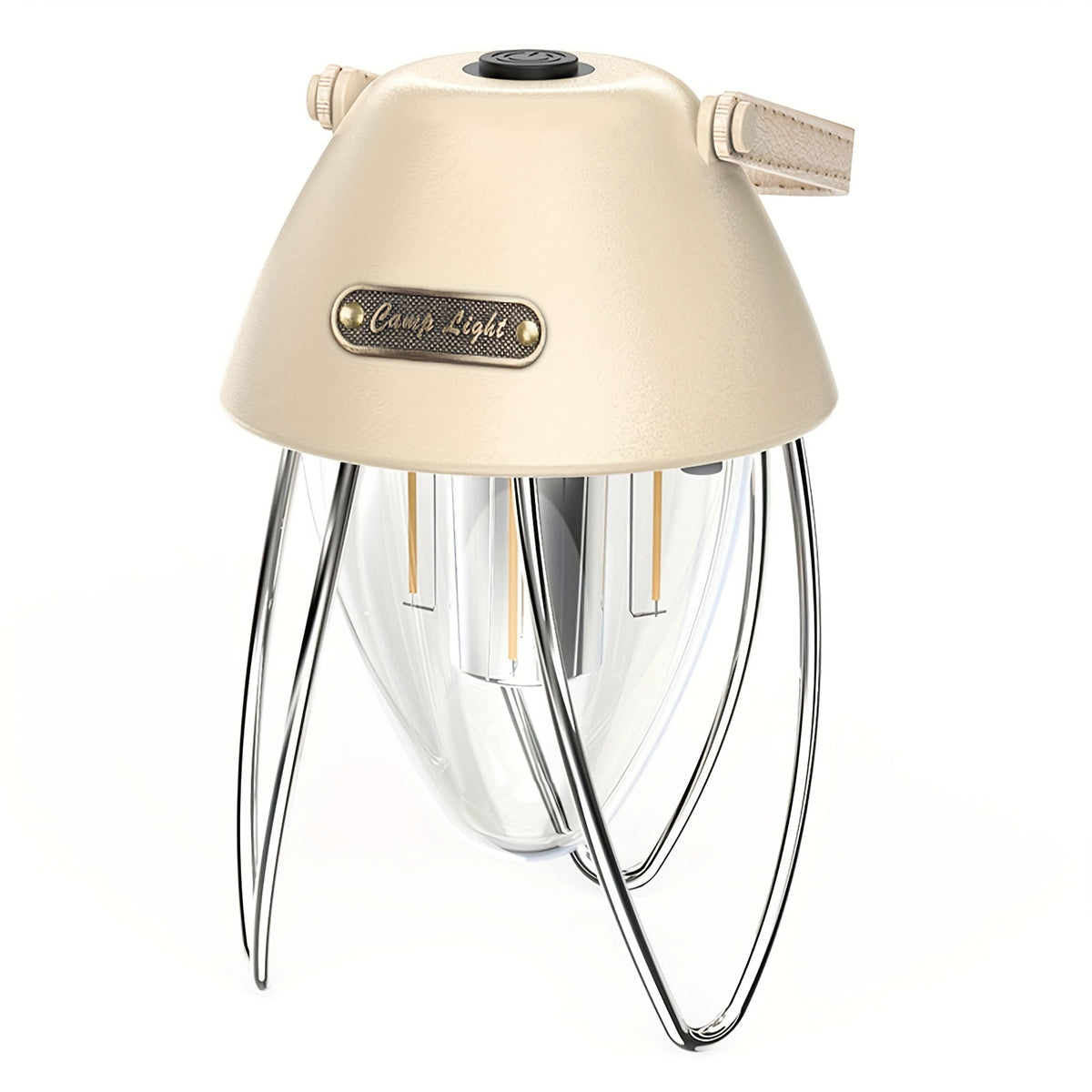 1pc LED Retro Camping Lights, Portable Multi-functional Rechargeable Tent Lights