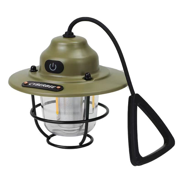 BaiHuiBri Vintage LED\u002FRechargeable Portable Outdoor Lantern\u002FRetro Metal