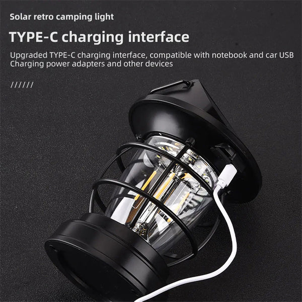 Solar Light 16SMD+4Tungsten Filament Lamp