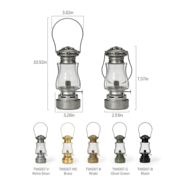 Waterproof Windproof Vintage Kerosene\u002FParaffin Lantern