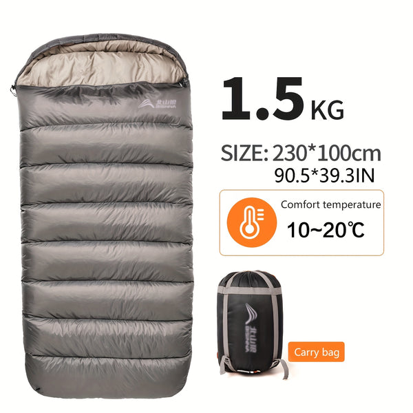 BISINNA Portable Camping Sleeping Bag for Adults - 4-Season Lightweight Backpacking