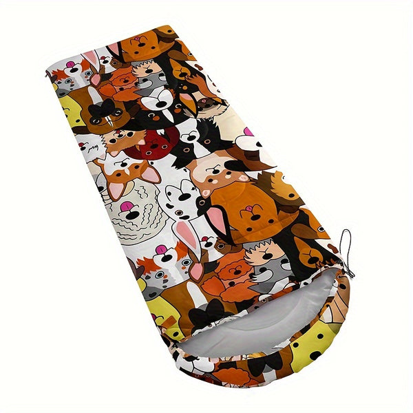 1pc Dog Sleeping Bag Lightweight Warm 1pc Dog Camping Sleeping Bag