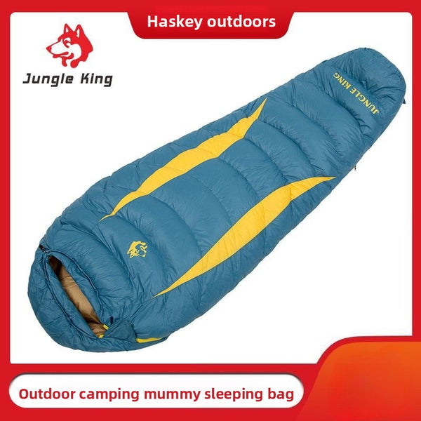 3.31LB Mummy Down Sleeping Bag, Outdoor Camping Sleeping Bag