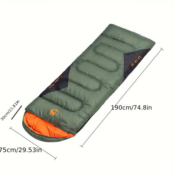 Outdoor Sleeping Bag Envelope Sleeping Bag Rectangular Sleeping Bag