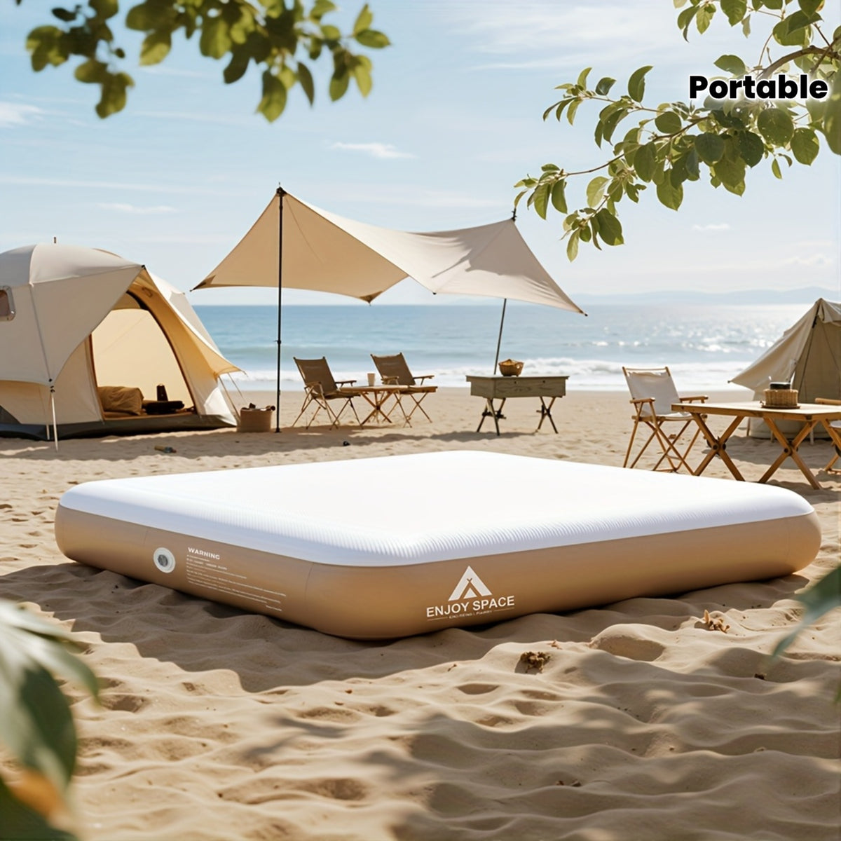 Outdoor Camping Multi-Person Use Inflatable Bed Bounce Bed