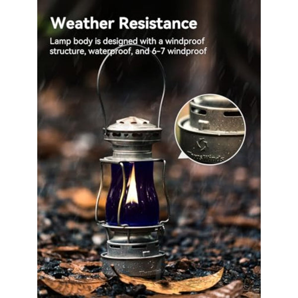 Waterproof Windproof Vintage Kerosene\u002FParaffin Lantern