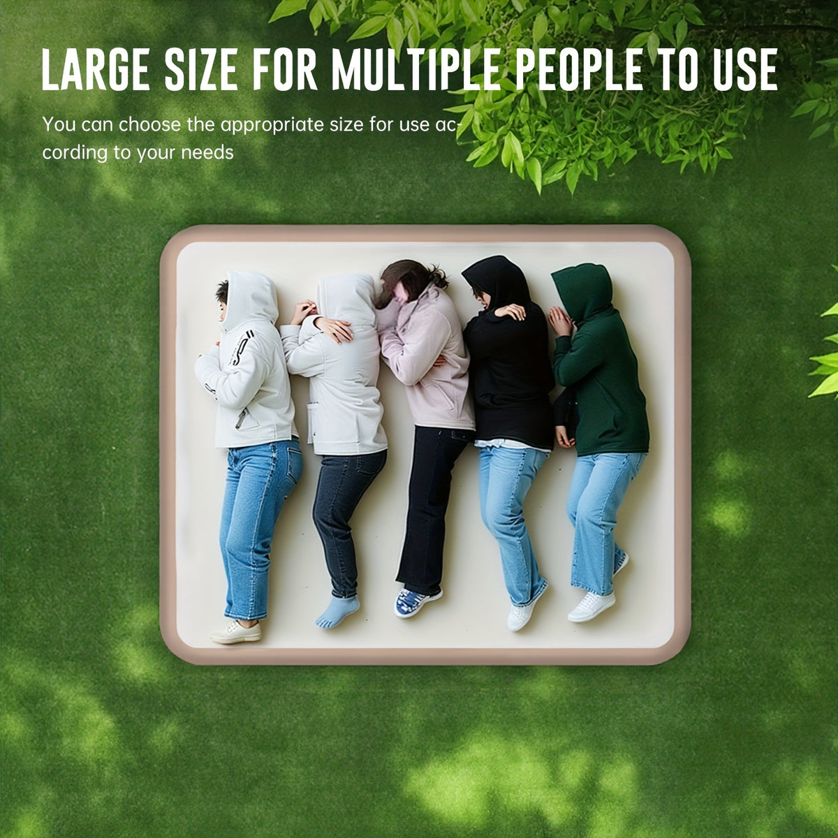 Outdoor Camping Multi-Person Use Inflatable Bed Bounce Bed