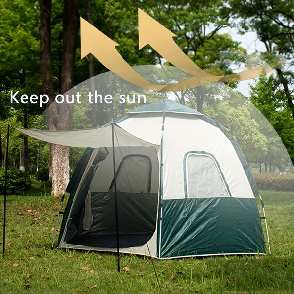 3-Second Automatic Tent 3-Second Setup Automatic Camping Tent | Large Capacity, Easy Open