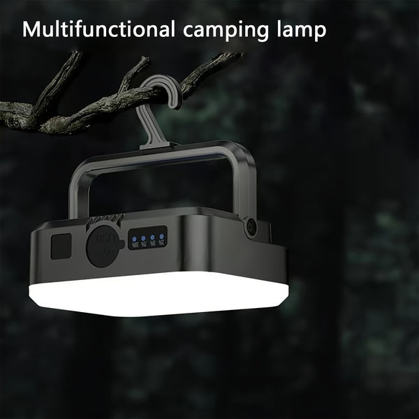 LED Camping Light, Portable Magnetic Tent Light, 4000mAh Rechargeable, Emergency Flashlight