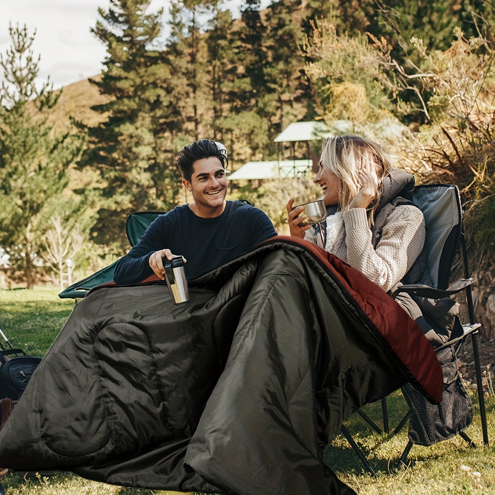 Mereza Double Sleeping Bag, 2 Person Sleeping Bag For Adult Mens Camping