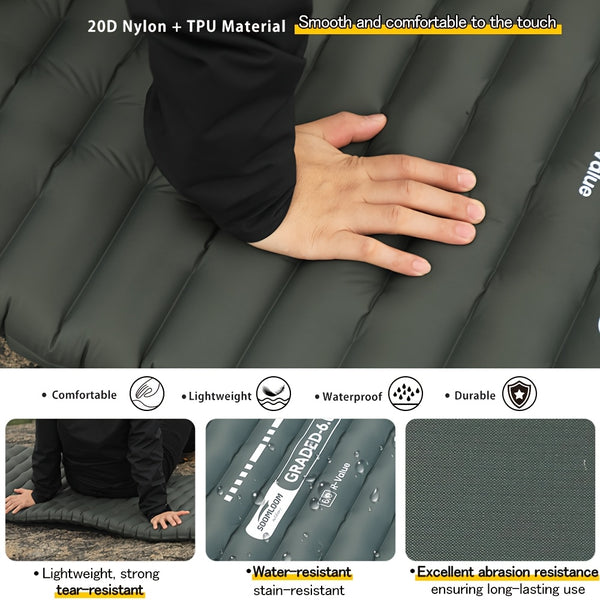 High R-Value Camping Air Mat R 6.0 Soomloom High R-Value Camping Air Mat