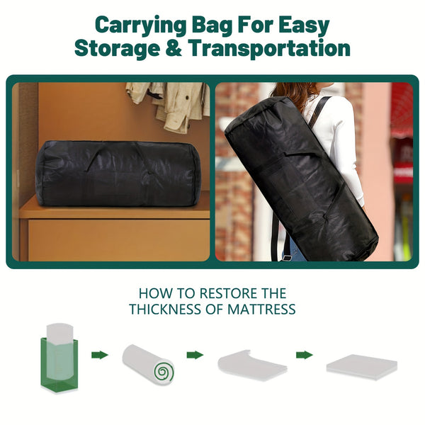 LILYPELLE Portable Japanese Floor Mattress Futon Mattress, 4\