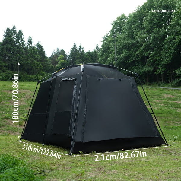 Outdoor Portable And Easy to Set Up Tents, Double-layer Design Family Tents