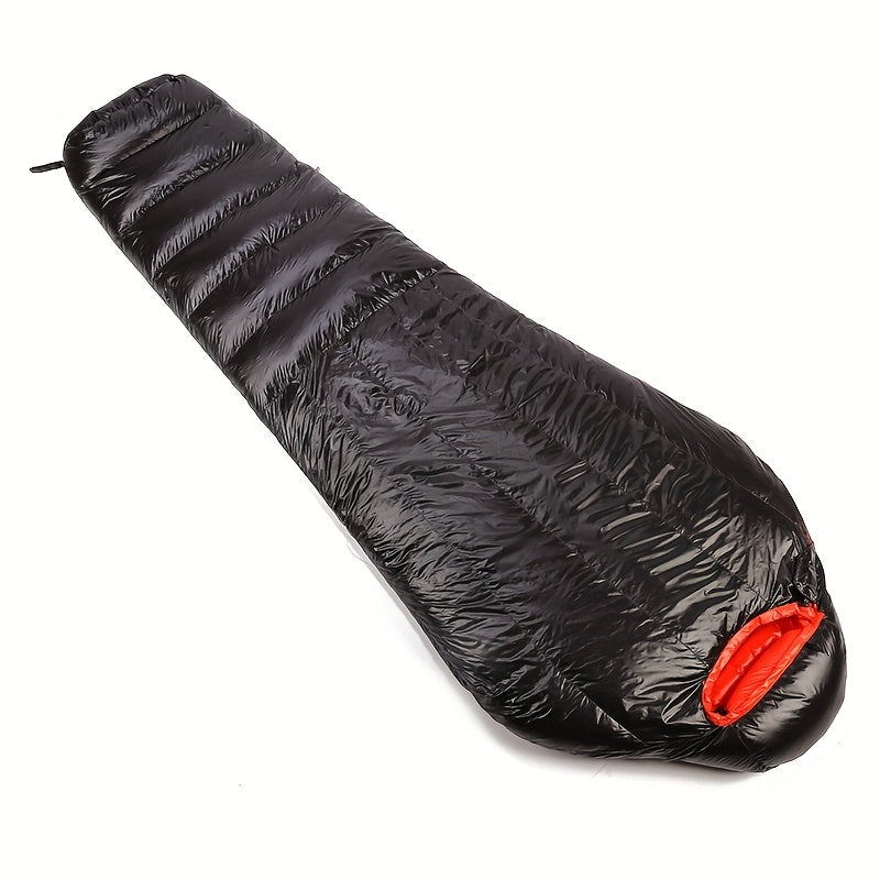 1-Person for all-Season Cold-Resistant Mummy Sleeping Bag with