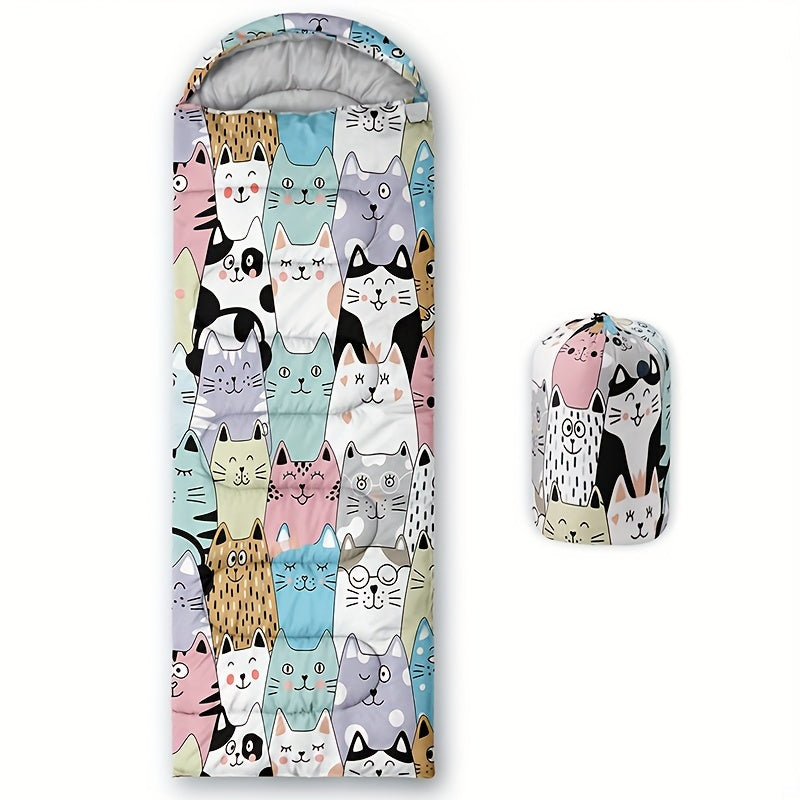1pc Warm Cat Sleeping Bag 1pc Lightweight Warm Cat Camping Sleeping Bag