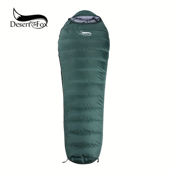 DESERT FOX for men & women 1-Person & Duck Down Sleeping Bag - Cold-Resistant Winter Camping