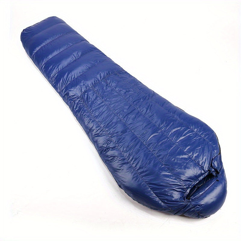1-Person for all-Season Cold-Resistant Mummy Sleeping Bag with