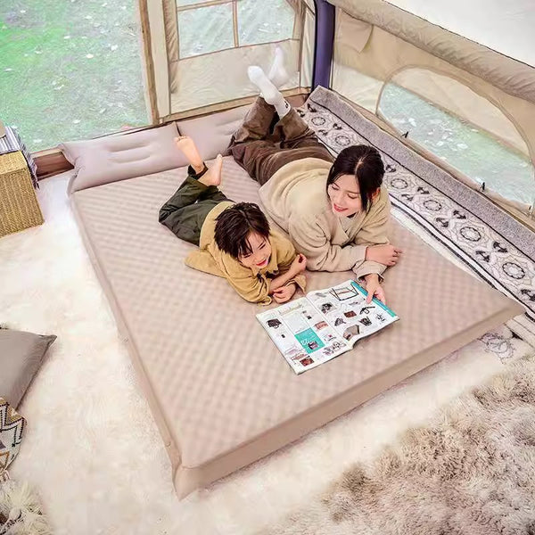 Automatic Inflatable Mattress for Outdoor Camping, Portable Air Bed, Home Floor Mat