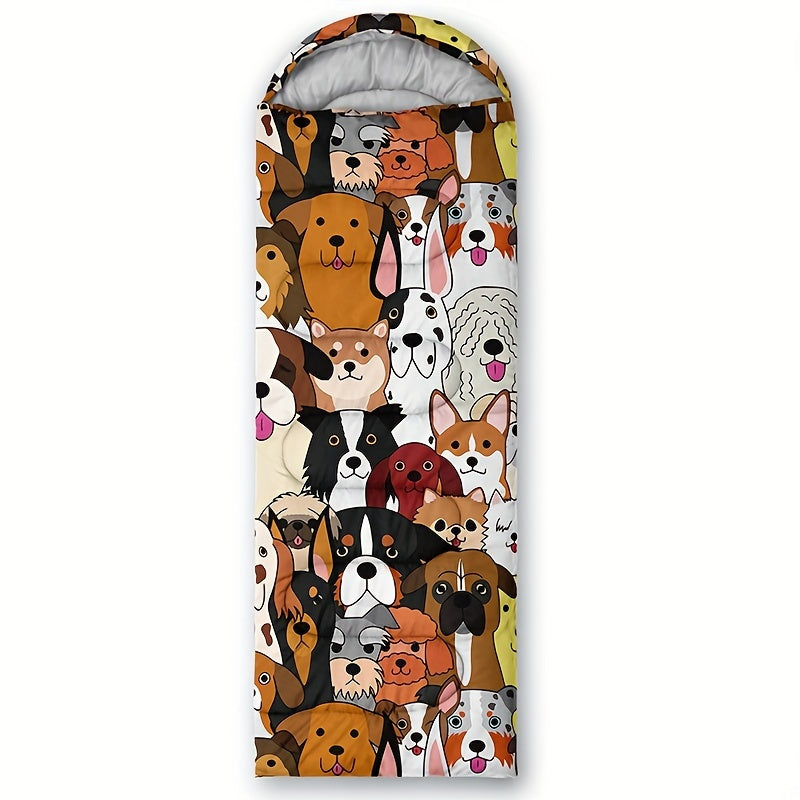 1pc Dog Sleeping Bag Lightweight Warm 1pc Dog Camping Sleeping Bag