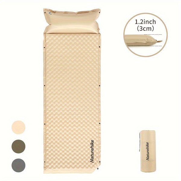 Naturehike Split-Free Inflatable Sleeping Pad - Ultra-Lightweight, Portable