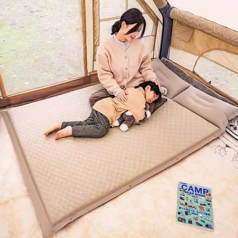 Automatic Inflatable Mattress for Outdoor Camping, Portable Air Bed, Home Floor Mat